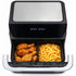 AIRNOVA® MaxFritto Air Fryer 11L, 2400W, Dual Zone Hot Air Fryer, Digital Display, Black